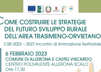 Csr 2023-27, incontro di animazione con il Gal e i Comuni di Castel Viscardo e Allerona