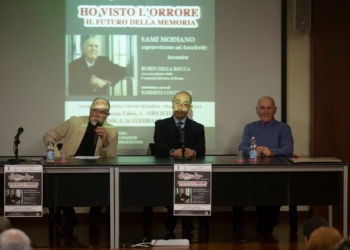 Il racconto di Sami Modiano, sopravvissuto ad Auschwitz, in un incontro gremito all’Auditorium Messina