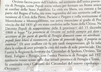 A quando la ridefinizione geografico-politica dell’Umbria?!