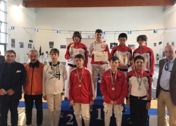 Scherma Orvieto: 2 ori, 1 argento, 1 bronzo ai Regionali U14 e straordinaria partecipazione alla Gara Promozionale