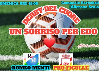 “Derby del cuore. Un sorriso per Edo” in campo Romeo Menti e Pro Ficulle