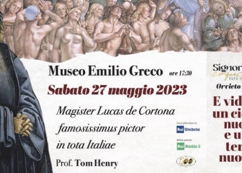 Tom Henry a Orvieto per le conferenze su Luca Signorelli