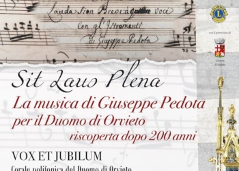 La musica di Giuseppe Pedota per il Duomo di Orvieto riscoperta dopo 200 anni