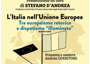 L’Italia nell’Unione Europea: a Lo Scalo la presentazione del libro di Stefano D’Andrea