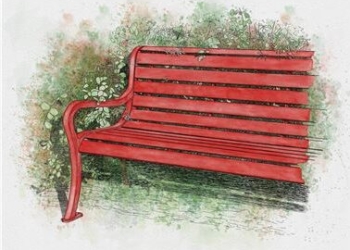 Due panchine rosse donate agli ospedali di Orvieto e Narni dagli Ordini delle Ostetriche e dei Farmacisti