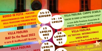 “E … state insieme 2023”, a Porano un ricco calendario di iniziative