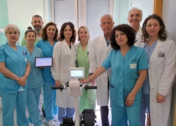 Donati un neuro-tablet ed un cicloergometro a pedalata assistita al Day Hospital Neuro-riabilitativo
