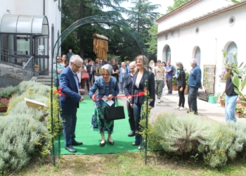 Inaugurato il giardino terapeutico del Centro “Il Girasole” di Morrano