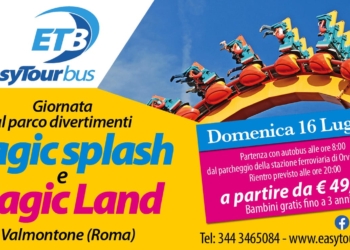“Magic Splash e Magic Land”, una giornata di divertimento con EasyTourbus