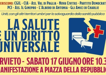 Sanità, manifestazione pubblica in Piazza della Repubblica