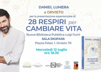 Daniel Lumera presenta il suo ultimo libro “28 respiri per cambiare vita”