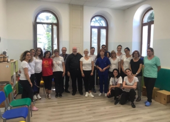 Al centro Il Girasole la visita di don Massimo Angelilli, direttore dell’Ufficio nazionale della Salute della Cei