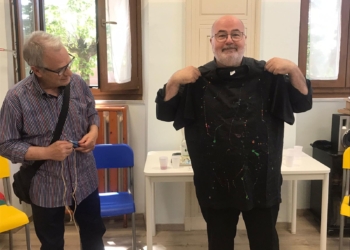 Al centro Il Girasole la visita di don Massimo Angelilli, direttore dell’Ufficio nazionale della Salute della Cei