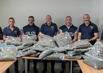Sequestrati dalla Polizia di Stato oltre 60 Kg di marijuana, nascosta a bordo di un mezzo pesante in autostrada