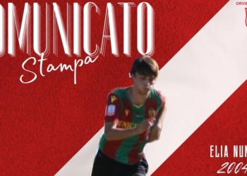 Orvietana, arriva un altro under dalla Ternana: è Elia Nunzi