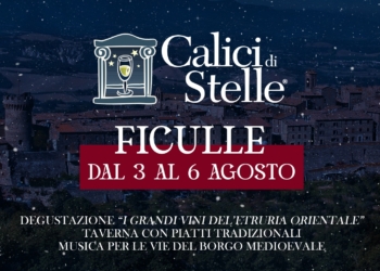 Cultura, musica e vino … tutto pronto a Ficulle per “Calici di Stelle”
