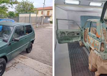 Verniciatura completa con prodotto Antigraffio, da Service Point by Autocarrozzeria 88 la scelta ideale per gli appassionati del fuoristrada