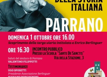 A Parrano manifestazione per ricordare “Berlinguer protagonista della storia italiana”