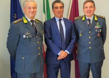 Il Questore ha incontrato il nuovo comandante della Finanza, il Colonnello Mauro Marzo