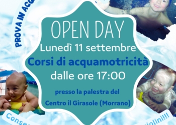 Grande festa a Il Girasole, al via i corsi di Acquamotricità Neonatale® e di Psicomotricità in Acqua®