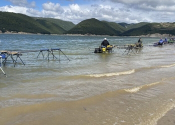 Gara nazionale di pesca a Corbara, in sfida 160 concorrenti da tutta Italia