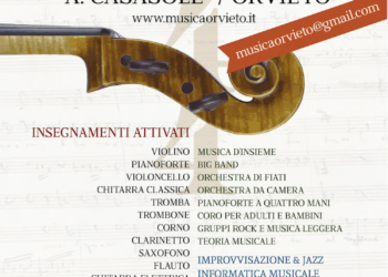 Nuovo anno didattico alla Scuola Comunale di Musica “Adriano Casasole”, aperte le iscrizioni