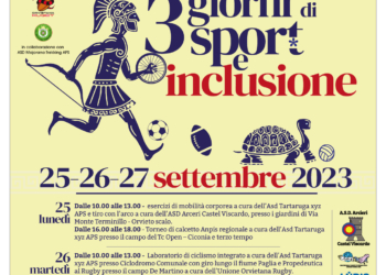 A Orvieto tre giorni di Sport e inclusione. La Tartaruga che libera tutti