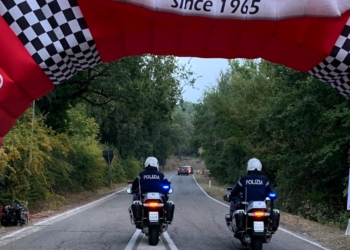 Anche la Polizia di Stato alla Cronoscalata della Castellana. In campo la Polizia Stradale per festeggiare i 50 anni della gara