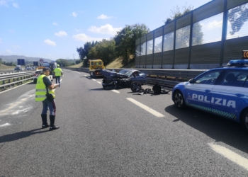 Tamponamento in A1, rallentamenti all’altezza di Fabro