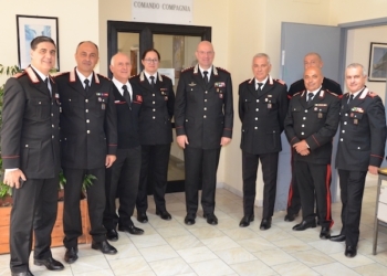 Orvieto ed Amelia: il Comandante Provinciale consegna i gradi a 7 militari neopromossi