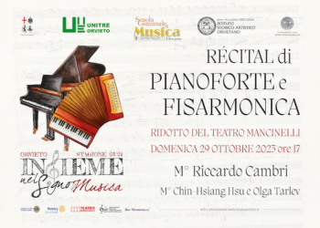 “INSIEME – Nel segno della Musica” al ridotto del Mancinelli