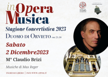 Claudio Brizi chiude la stagione dei concerti d’organo al Duomo