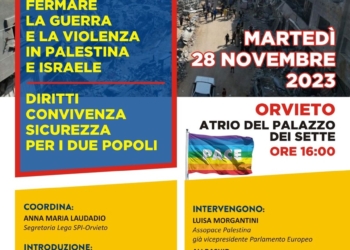 Non c’è pace senza giustizia: l’iniziativa dello Spi Cgil sulla guerra in Medio Oriente