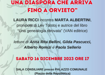 “La Famiglia Tolstoj: una diaspora che arriva fino a Orvieto”. Incontro con Marta Albertini