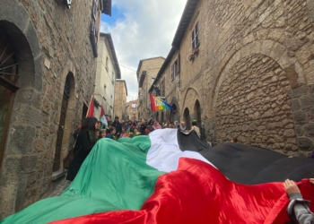 “Stop genocidio del popolo palestinese”, manifestazione per le vie di Orvieto