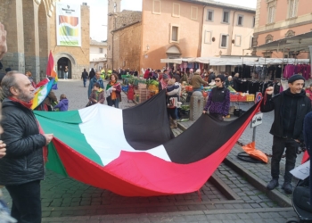 “Stop genocidio del popolo palestinese”, manifestazione per le vie di Orvieto