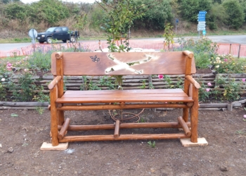 All’Alfina la rotatoria stradale si fa bella: “Quest’opera è un omaggio alla storia del nostro paese”