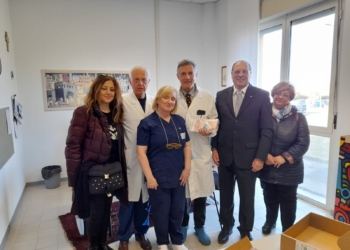 Ospedale, donazione di un registratore holter dal gruppo di preghiera Padre Pio Madonna della Cava di Orvieto