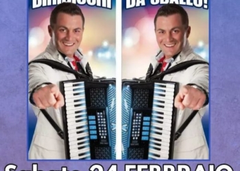 Nuova serata musicale al Disco Dancing Agorà: protagonista la fisarmonica di Samuele Biribicchi
