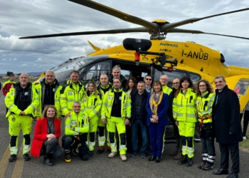 Elisoccorso, inaugurato il servizio della Regione Umbria. Tesei, “Garantire assistenza su tutto il territorio regionale”