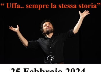 “Uffa… sempre la stessa storia” di Gianluca Foresi arriva al piccolo Teatro delle Fontane