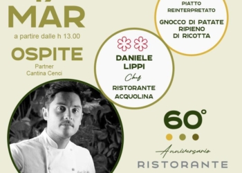 Sessant’anni di Ristorante Trippini, pranzo-evento con lo chef stellato Daniele Lippi