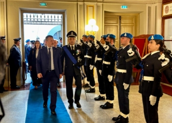 Il sottosegretario alla Giustizia Delmastro a Orvieto incontra il sindaco Tardani e il presidente dell’Associazione Forense Caprio