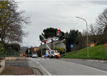 Efficientamento energetico, interventi sull’illuminazione pubblica a Ciconia, La Svolta e Orvieto scalo