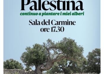 “Letture dalla Palestina. Continuo a piantare i miei alberi” al teatro del Carmine