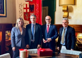 Visita a Orvieto per il Console generale di Francia a Roma, Fabrice Maiolino