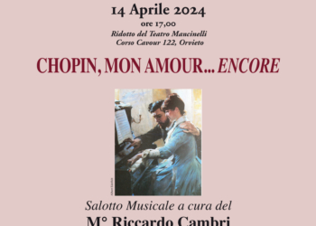 “Chopin, mon amour… encore” : scuola di musica, Isao e UniTre al ridotto del Mancinelli per l’omaggio chopiniano del m° Cambri