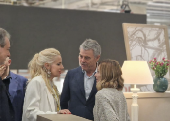 Vinitaly, la premier Giorgia Meloni allo stand Famiglia Cotarella