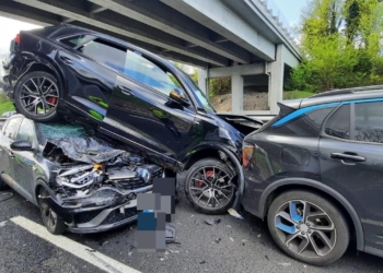 Incidente sull’A1 tra Orte e Attigliano, 6 auto coinvolte