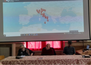 La strage di Camorena raffigurata su pannelli dai ragazzi dell’Artistico e donata all’Anpi